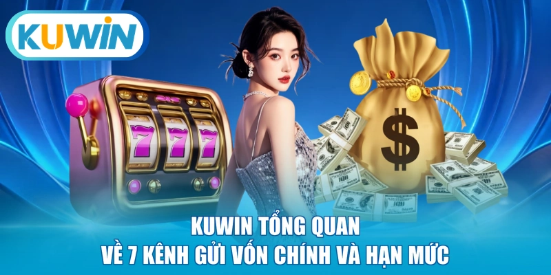 KUWIN tổng quan về 7 kênh gửi vốn chính và hạn mức