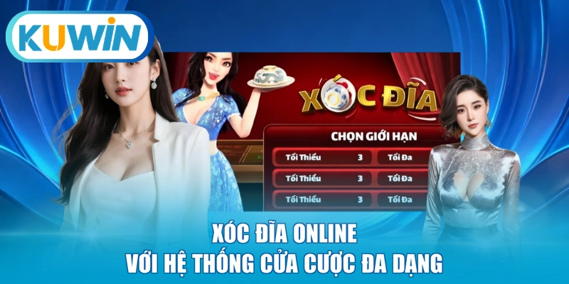 Xóc Đĩa online với hệ thống cửa cược đa dạng